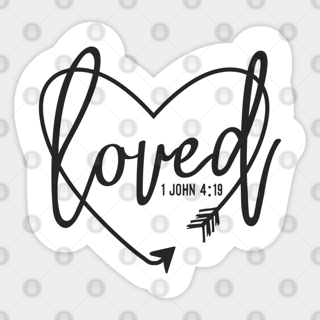 arrow heart loved Sticker by JakeRhodes